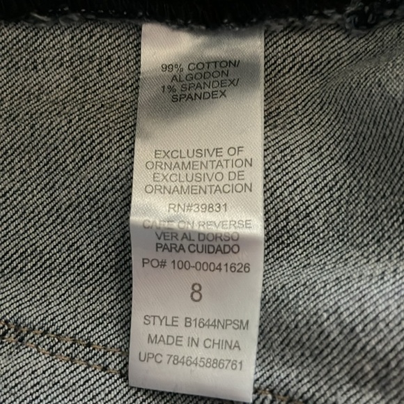 Democracy Flex-ellent Straight Leg High Rise Size 8 - Picture 11 of 16